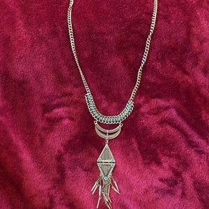 Tribal drop necklace